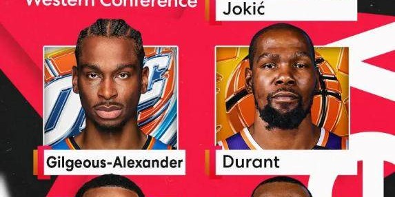 开云app官网-2025全明星首发揭晓 詹库杜领衔 唐斯SGA入选